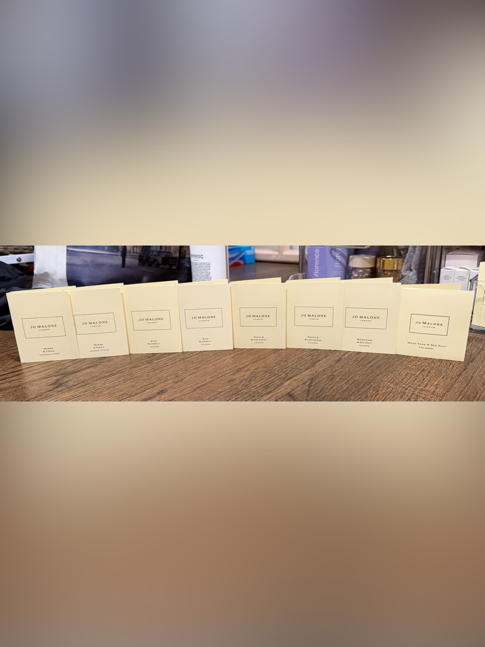 Jo Malone Cream Samples- Set of 8